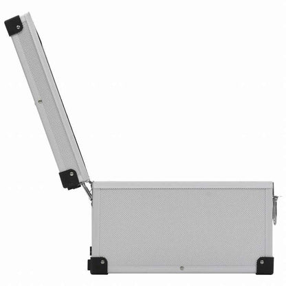 vidaXL CDケース 60枚 アルミ ABS シルバーオフィス用品 ファイル&整理 CD/DVD ケース・収納(代引不可)