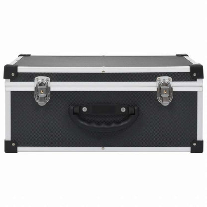 vidaXL CDケース 60枚 アルミ ABS ブラックオフィス用品 ファイル&整理 CD/DVD ケース・収納(代引不可)