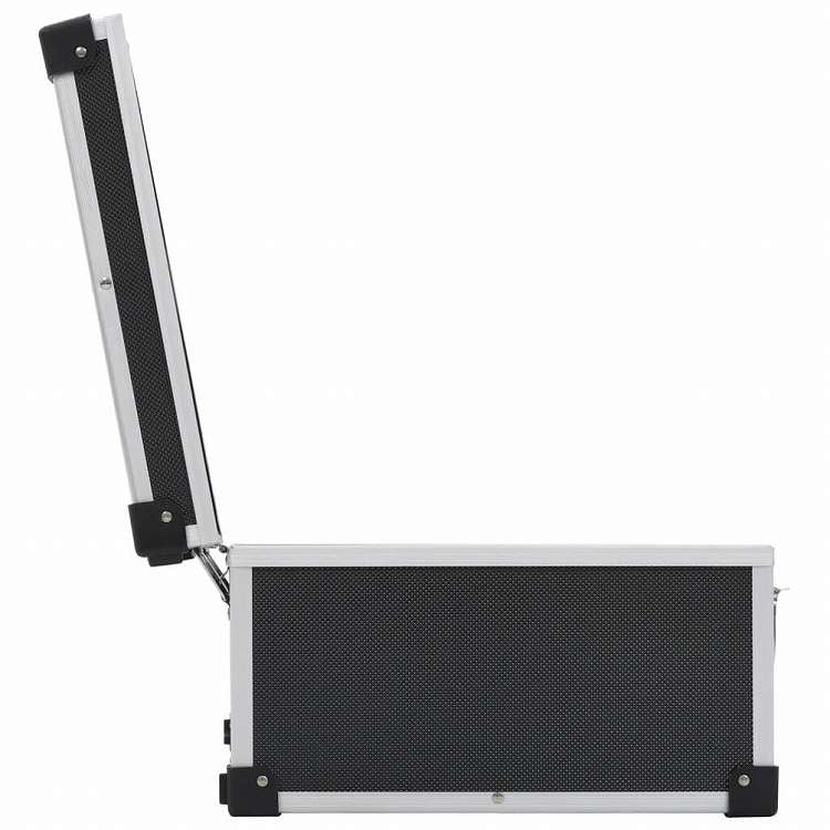 vidaXL CDケース 60枚 アルミ ABS ブラックオフィス用品 ファイル&整理 CD/DVD ケース・収納(代引不可)