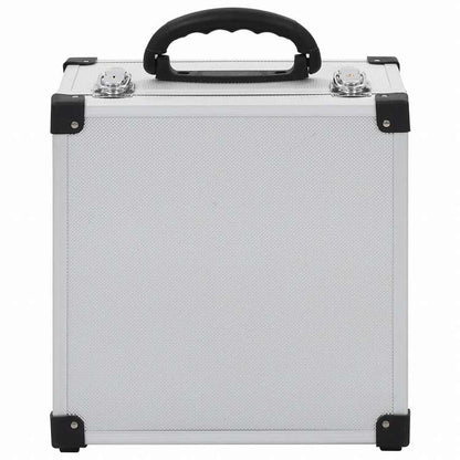 vidaXL CDケース 40枚 アルミ ABS シルバーオフィス用品 ファイル&整理 CD/DVD ケース・収納(代引不可)