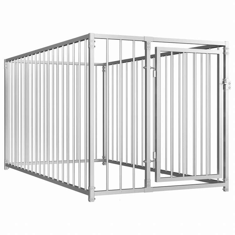 vidaXL 屋外犬小屋 100x200x100cm動物&ペット用品 ペット用品 犬用品 犬小屋・ドッグラン(代引不可)