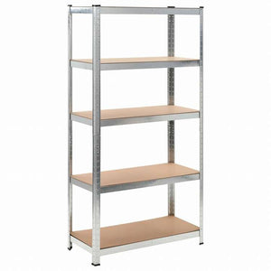 vidaXL 収納棚 2個セット 90x40x180cm MDF製ビジネス&工業用 工業用収納 業務用収納棚(代引不可)