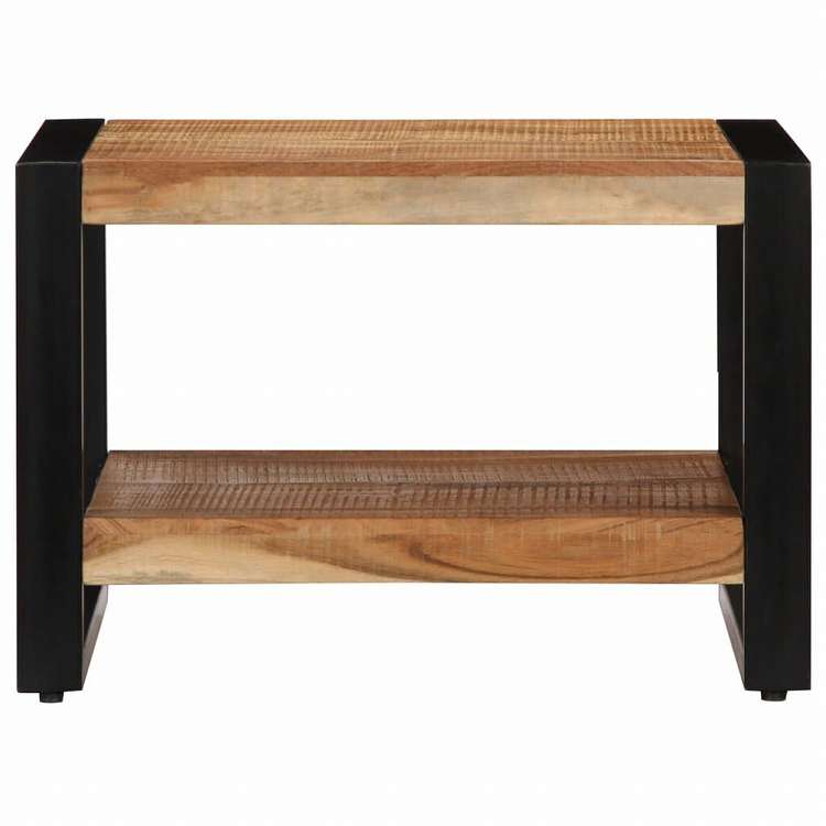 vidaXL コーヒーテーブル 60x60x40cm アカシア無垢材家具 テーブル アクセントテーブル コーヒーテーブル(代引不可)