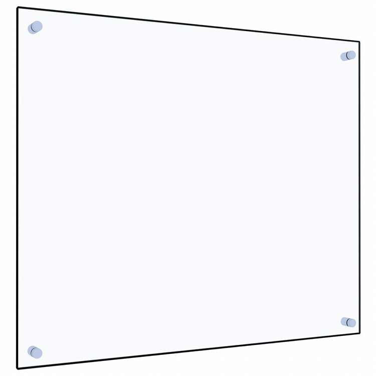 vidaXL キッチン用 汚れ防止板 透明 70x60cm 強化ガラス製ホーム&ガーデン キッチン&ダイニング キッチンツール&調理器具(代引不可)