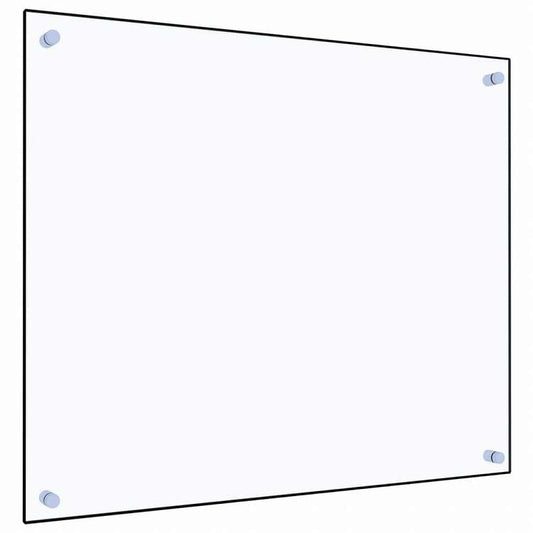 vidaXL キッチン用 汚れ防止板 透明 70x60cm 強化ガラス製ホーム&ガーデン キッチン&ダイニング キッチンツール&調理器具(代引不可)
