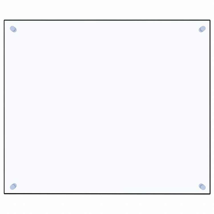 vidaXL キッチン用 汚れ防止板 透明 70x60cm 強化ガラス製ホーム&ガーデン キッチン&ダイニング キッチンツール&調理器具(代引不可)
