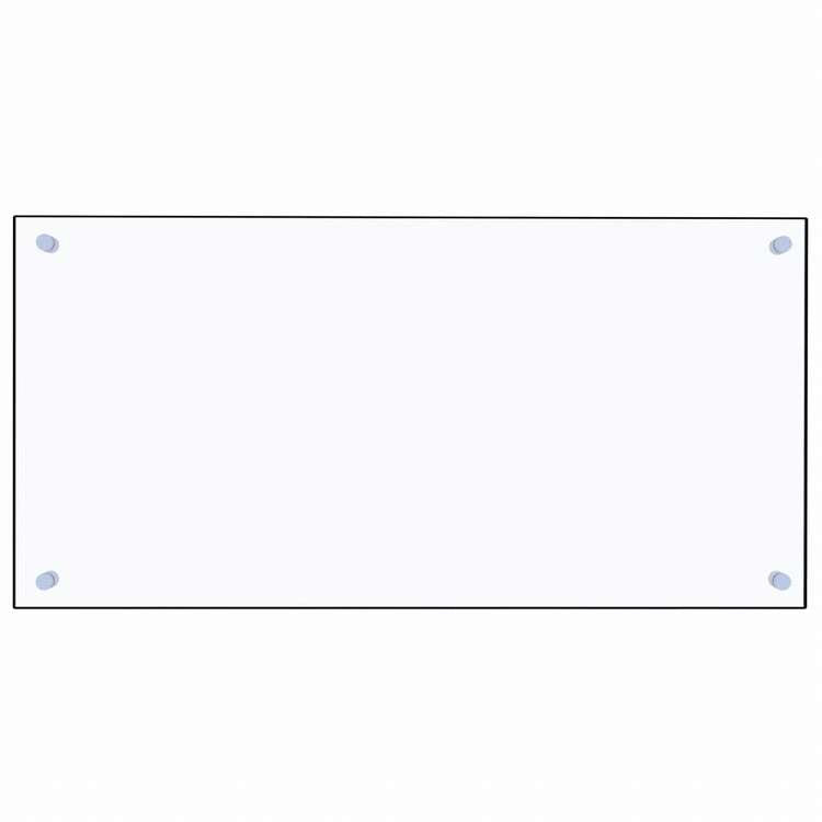 vidaXL キッチン用 汚れ防止板 透明 80x40cm 強化ガラス製ホーム&ガーデン キッチン&ダイニング キッチンツール&調理器具(代引不可)