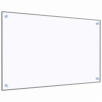 vidaXL キッチン用 汚れ防止板 透明 80x50cm 強化ガラス製ホーム&ガーデン キッチン&ダイニング キッチンツール&調理器具(代引不可)