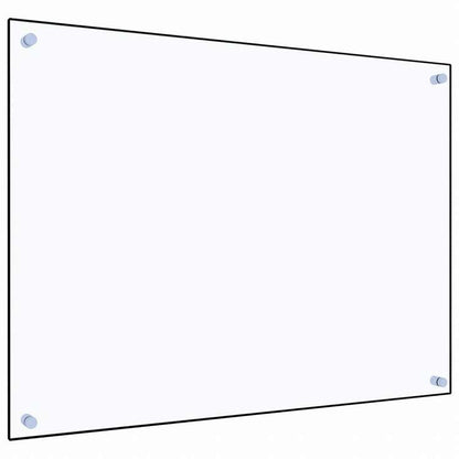 vidaXL キッチン用 汚れ防止板 透明 80x60cm 強化ガラス製ホーム&ガーデン キッチン&ダイニング キッチンツール&調理器具(代引不可)