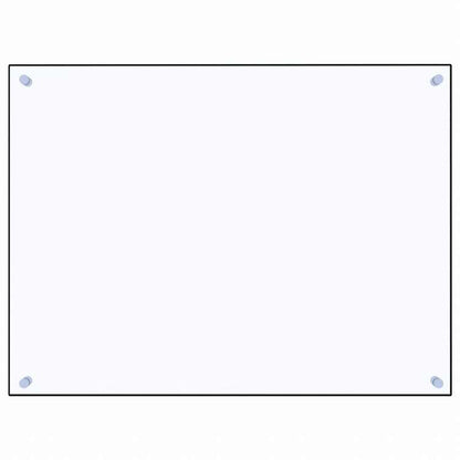 vidaXL キッチン用 汚れ防止板 透明 80x60cm 強化ガラス製ホーム&ガーデン キッチン&ダイニング キッチンツール&調理器具(代引不可)