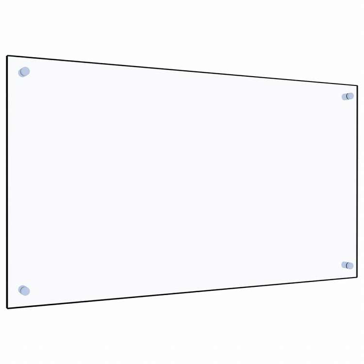 vidaXL キッチン用 汚れ防止板 透明 90x50cm 強化ガラス製ホーム&ガーデン キッチン&ダイニング キッチンツール&調理器具(代引不可)