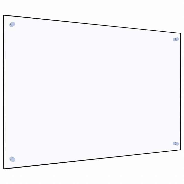 vidaXL キッチン用 汚れ防止板 透明 90x60cm 強化ガラス製ホーム&ガーデン キッチン&ダイニング キッチンツール&調理器具(代引不可)