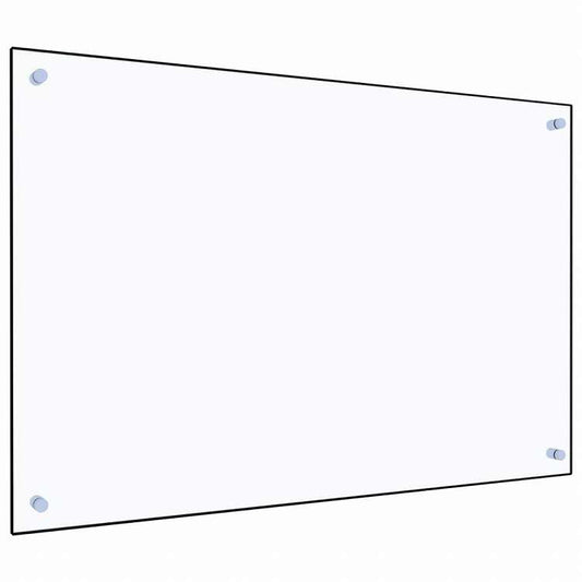 vidaXL キッチン用 汚れ防止板 透明 90x60cm 強化ガラス製ホーム&ガーデン キッチン&ダイニング キッチンツール&調理器具(代引不可)