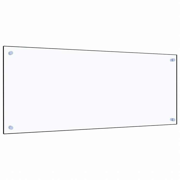 vidaXL キッチン用 汚れ防止板 透明 100x40 cm 強化ガラス製ホーム&ガーデン キッチン&ダイニング キッチンツール&調理器具(代引不可)