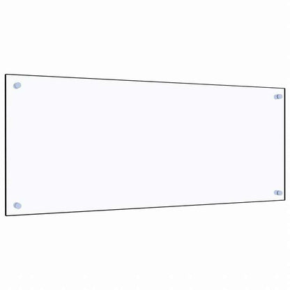 vidaXL キッチン用 汚れ防止板 透明 100x40 cm 強化ガラス製ホーム&ガーデン キッチン&ダイニング キッチンツール&調理器具(代引不可)