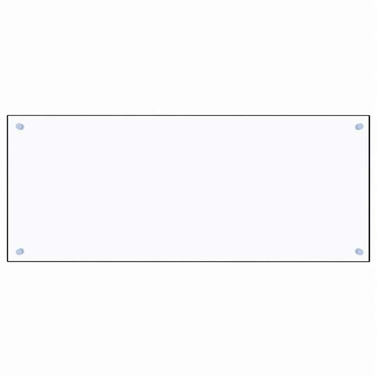 vidaXL キッチン用 汚れ防止板 透明 100x40 cm 強化ガラス製ホーム&ガーデン キッチン&ダイニング キッチンツール&調理器具(代引不可)