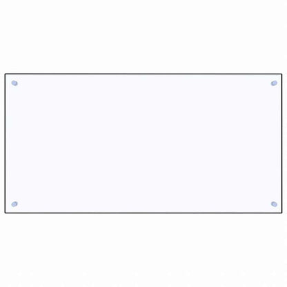 vidaXL キッチン用 汚れ防止板 透明 100x50cm 強化ガラス製ホーム&ガーデン キッチン&ダイニング キッチンツール&調理器具(代引不可)