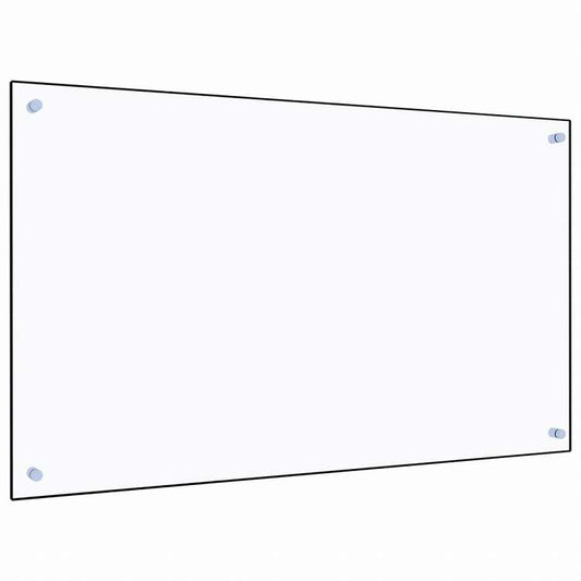 vidaXL キッチン用 汚れ防止板 透明 100x60cm 強化ガラス製ホーム&ガーデン キッチン&ダイニング キッチンツール&調理器具(代引不可)