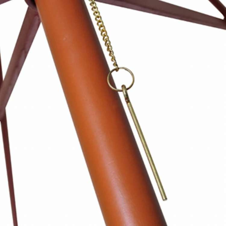 vidaXL パラソル 300 x 258 cm サンドホワイトホーム&ガーデン 芝&ガーデン アウトドアリビング 屋外用傘・サンシェード(代引不可)