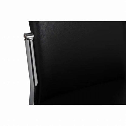 vidaXL ダイニングチェア 6点 合成皮革製 ブラック家具 チェア キッチン・ダイニングルームチェア(代引不可)