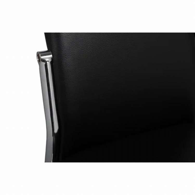 vidaXL ダイニングチェア 6点 合成皮革製 ブラック家具 チェア キッチン・ダイニングルームチェア(代引不可)