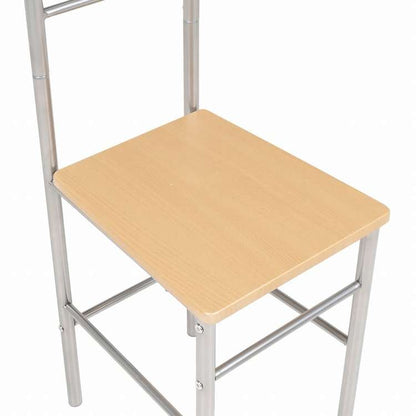 vidaXL ジェントルマンバレットチェア 2点 金属製ホーム&ガーデン 家事用品 収納&オーガナイザー 衣類・ワードローブ収納 バレットスタンド(代引不可)