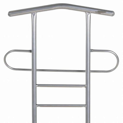 vidaXL ジェントルマンバレットチェア 2点 金属製ホーム&ガーデン 家事用品 収納&オーガナイザー 衣類・ワードローブ収納 バレットスタンド(代引不可)