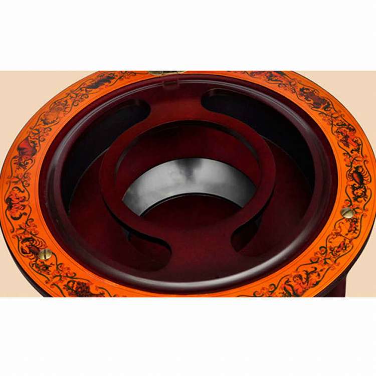 vidaXL 地球儀型バー ワインスタンド ユーカリ材家具 キャビネット&収納 ワイン・スピリッツキャビネット(代引不可)