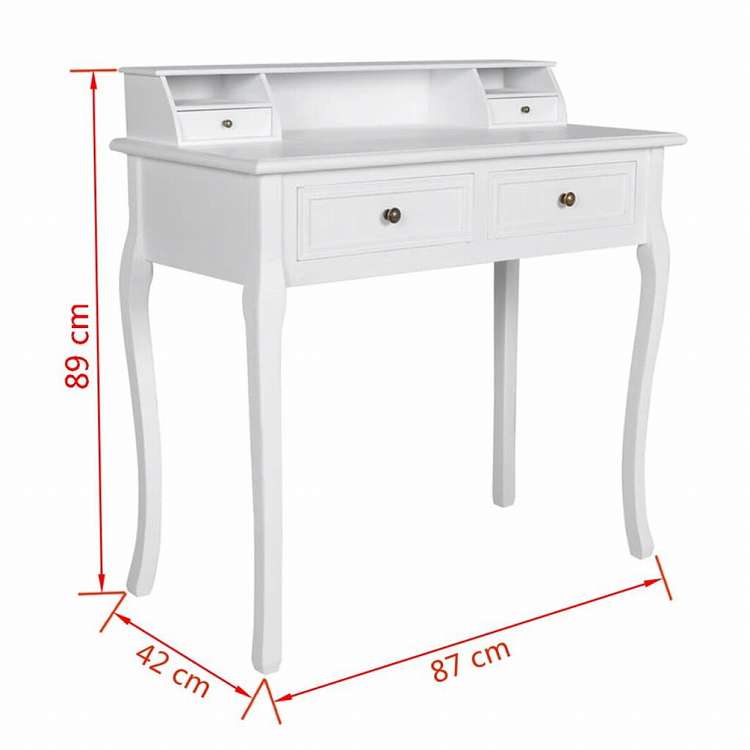 vidaXL モダン化粧台家具 キャビネット&収納 洗面・化粧台ユニット 寝室用化粧用テーブル(代引不可)