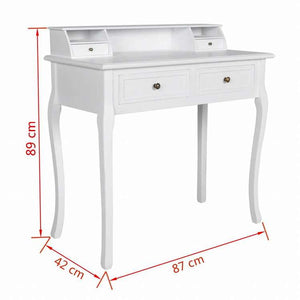 vidaXL モダン化粧台家具 キャビネット&収納 洗面・化粧台ユニット 寝室用化粧用テーブル(代引不可)