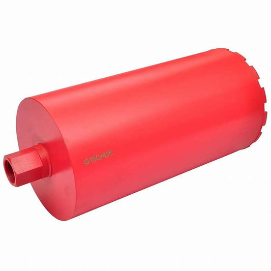 vidaXL 180x400 mm 湿乾式 ダイヤモンドコアドリルビットハードウェア ツールアクセサリ ドリル・スクリュードライバーアクセサリ ドリル・スクリュードライバービット(代引不可)