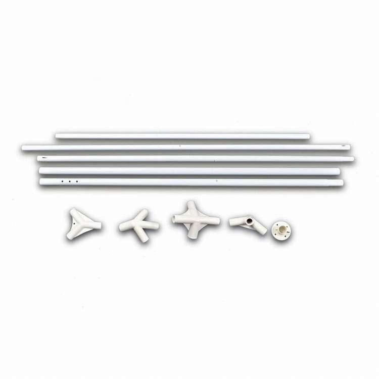 vidaXL パーティーテント 3x9m ホワイトホーム&ガーデン 芝&ガーデン アウトドアリビング アウトドアストラクチャー キャノピー・ガゼボ(代引不可)