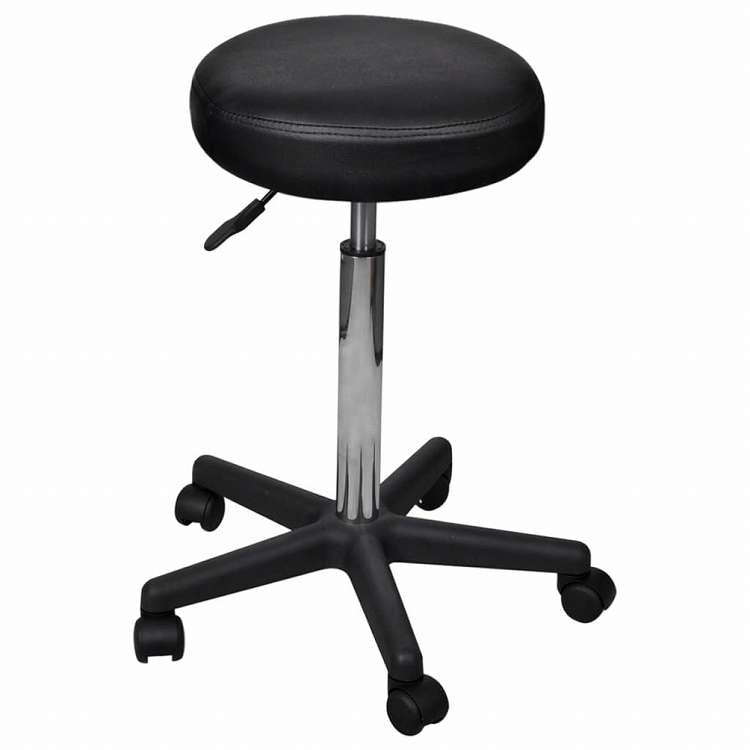 vidaXL オフィススツール ブラック家具 オフィス家具 オフィス・デスクチェア(代引不可)