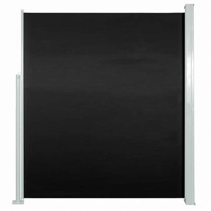 vidaXL パティオ テラスサイド オーニング 160x300cm ブラックホーム&ガーデン 芝&ガーデン アウトドアリビング 屋外用傘・サンシェード(代引不可)