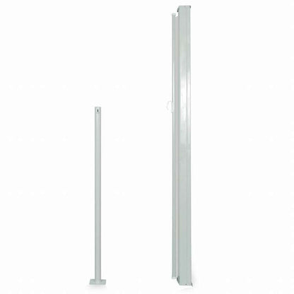 vidaXL パティオ テラスサイド オーニング 160x300cm ブラックホーム&ガーデン 芝&ガーデン アウトドアリビング 屋外用傘・サンシェード(代引不可)