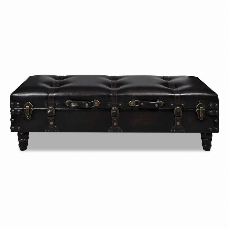 vidaXL ロング収納ベンチ ブラウン家具 ベンチ 倉庫・通路用ベンチ(代引不可)