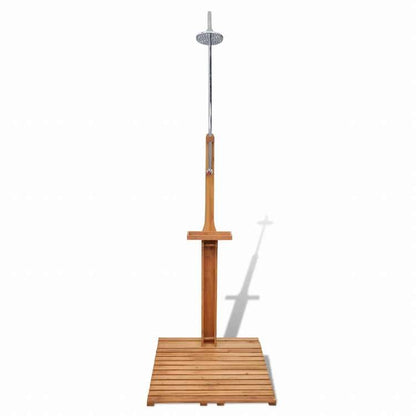 vidaXL 木製 ガーデンシャワーホーム&ガーデン プール&スパ プール&スパ用アクセサリー(代引不可)