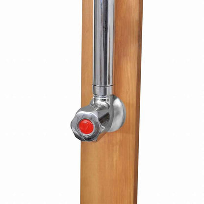 vidaXL 木製 ガーデンシャワーホーム&ガーデン プール&スパ プール&スパ用アクセサリー(代引不可)