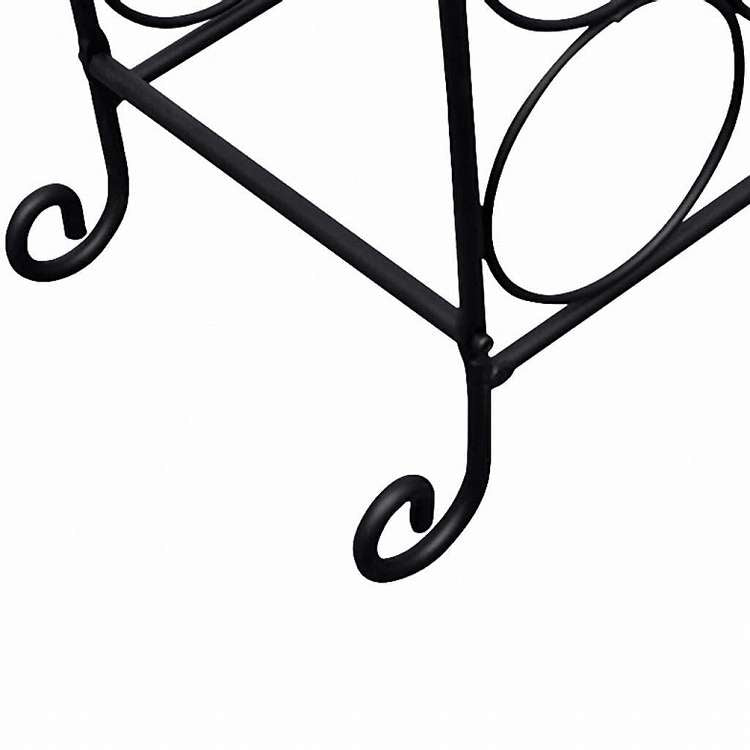 vidaXL ワインラック ボトル21本 金属製家具 キャビネット&収納 ワインラック(代引不可)