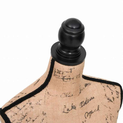 vidaXL レディースバストディスプレイ バスト ブラウン ブラックジュート 女性ドレスメーカー ダミー マネキンディスプレイホーム&ガーデン 家事用品 収納&オーガナイザー 衣類(代引不可)