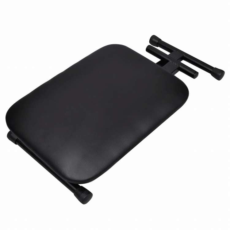 vidaXL キーボード&ピアノ用椅子 折り畳み式 調整可能アート&エンターテイメント 趣味&クリエイティブアーツ 楽器&オーケストラアクセアリ 音楽用ベンチ・スツール(代引不可)