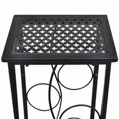 vidaXL ワインラック ボトル8本 金属製家具 キャビネット&収納 ワインラック(代引不可)