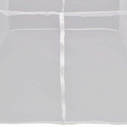 vidaXL 蚊帳 モンゴリアネット 扉2枚 200 x 150 x 145 cm ホワイトスポーツグッズ アウトドアレクリエーション キャンプ&ハイキング 蚊帳・虫よけスクリーン(代引不可)