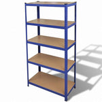 vidaXL 141126 収納棚 ブルービジネス&工業用 工業用収納 業務用収納棚(代引不可)