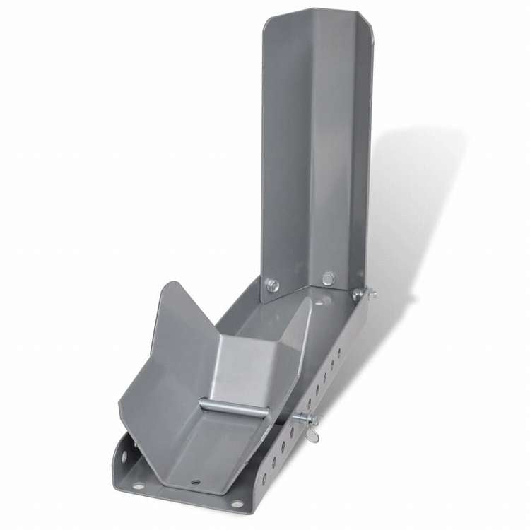 vidaXL オートバイ専用 ホイールスタンド 穴10個付き自動車&部品 自動車部品&アクセサリー 車両安全&防犯 車両防犯機器 車止め(代引不可)