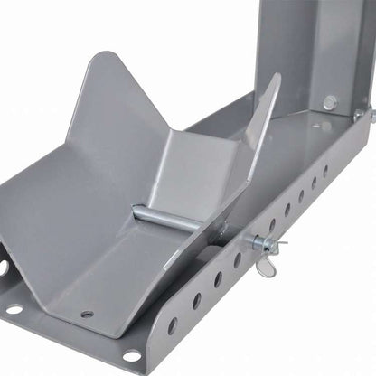 vidaXL オートバイ専用 ホイールスタンド 穴10個付き自動車&部品 自動車部品&アクセサリー 車両安全&防犯 車両防犯機器 車止め(代引不可)