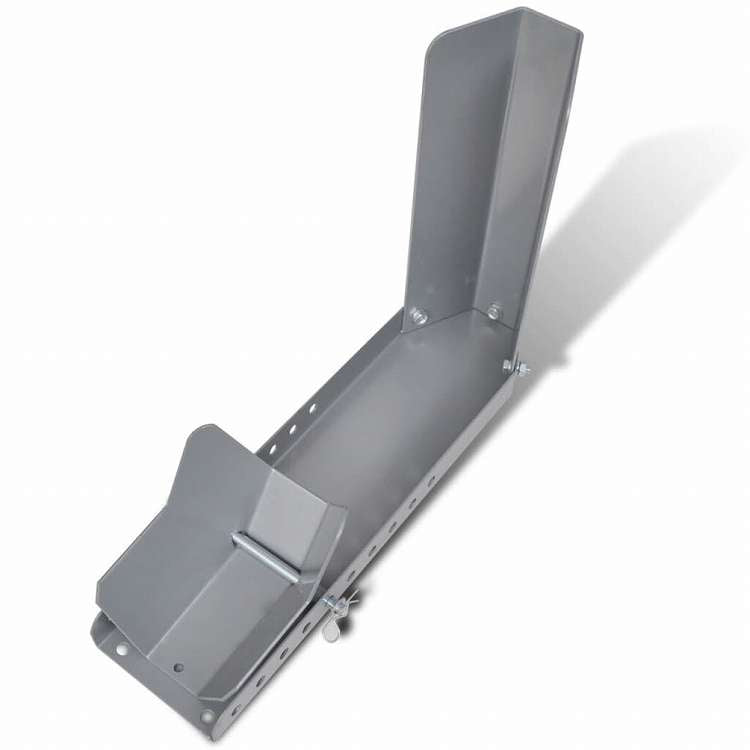 vidaXL オートバイ専用 ホイールスタンド 穴10個付き自動車&部品 自動車部品&アクセサリー 車両安全&防犯 車両防犯機器 車止め(代引不可)