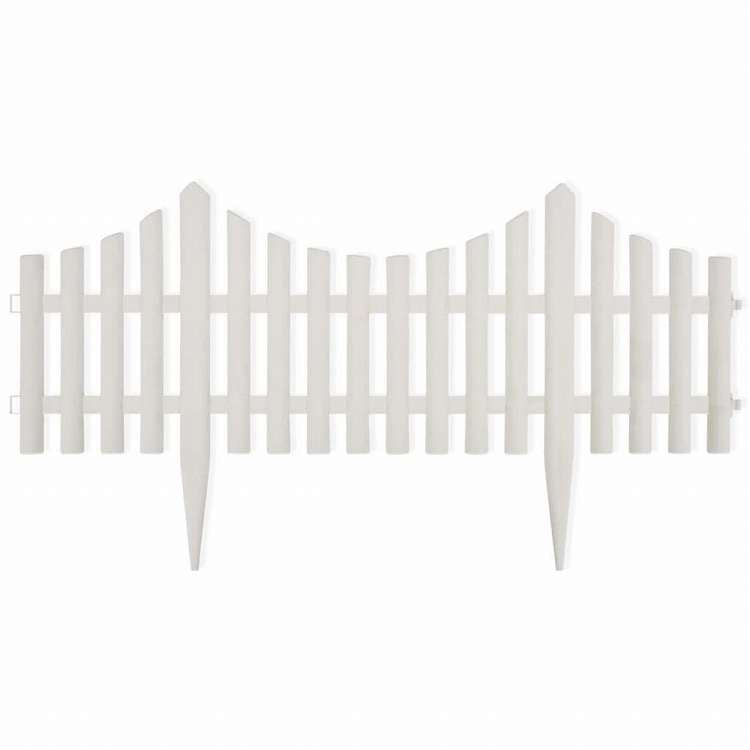 vidaXL 芝生用柵 17点 / 10mハードウェア フェンス&バリア 庭小道・縁(代引不可)