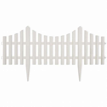 vidaXL 芝生用柵 17点 / 10mハードウェア フェンス&バリア 庭小道・縁(代引不可)