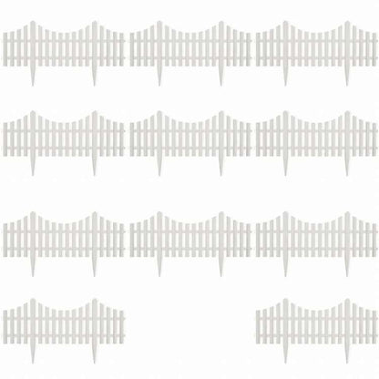 vidaXL 芝生用柵 17点 / 10mハードウェア フェンス&バリア 庭小道・縁(代引不可)